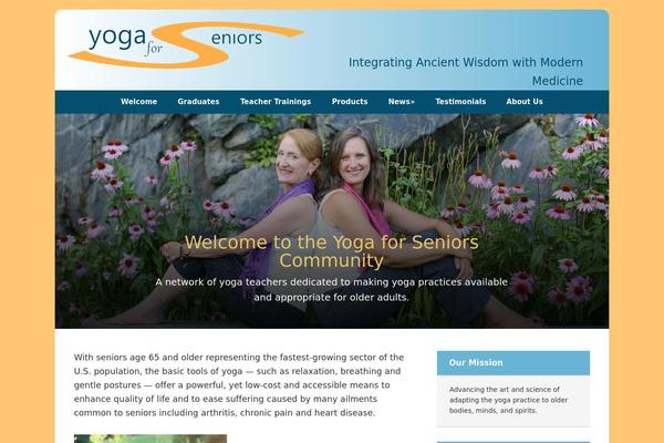 yoga4seniors.com site used Yoga-for-seniors