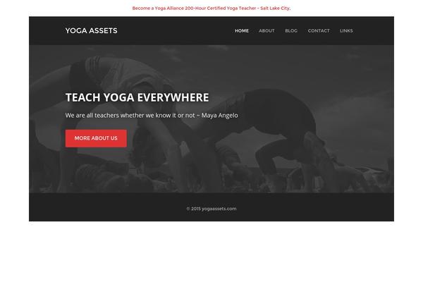 Rainmaker-pro theme site design template sample