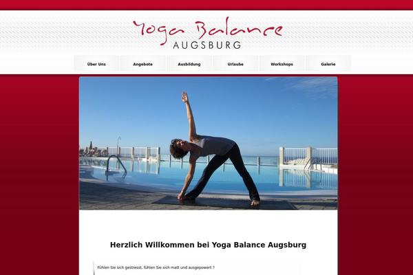 yogabalance-augsburg.de site used Yogatheme