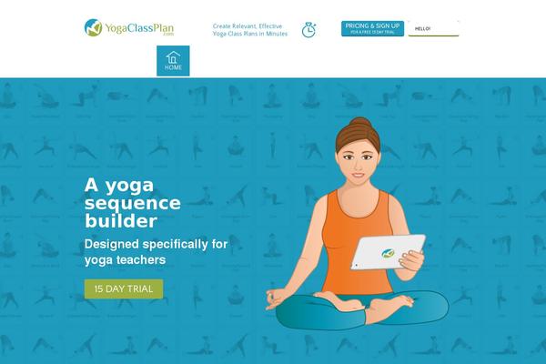 yogaclassplan.com site used Yogaclassplan
