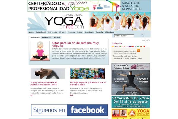 yogaenred.com site used Yogaenred