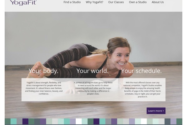 yogafitstudios.com site used Yogafit