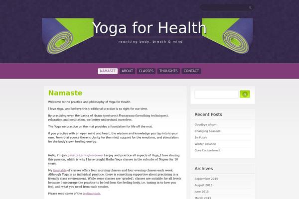 yogaforhealth.co.nz site used Pp-purple-pro