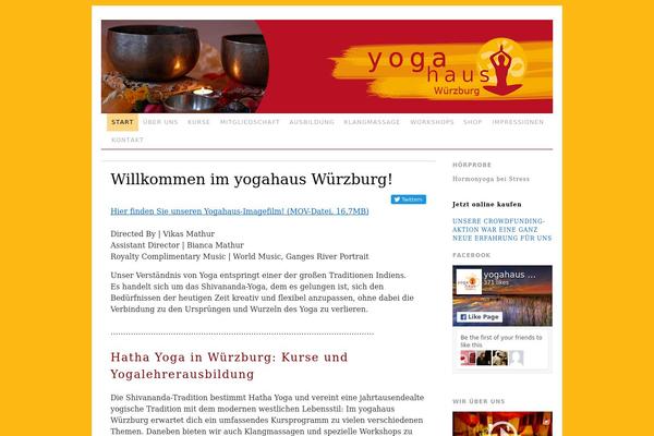 yogahaus-wuerzburg.de site used Brunelleschi