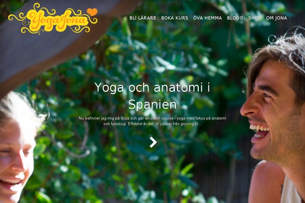 yogajona.se site used Yogajona