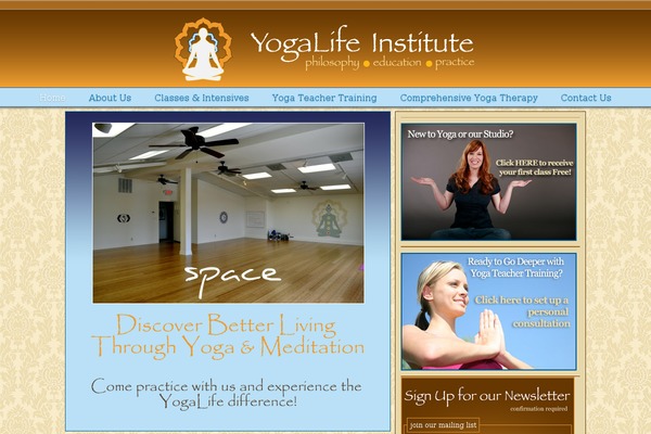 yogalifeinstitute.com site used Yogalife