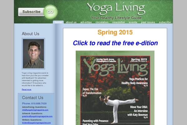 yogalivingmagazine.com site used Yogaliving