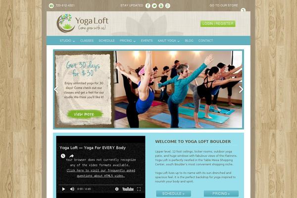 yogaloftboulder.com site used Yogaloft