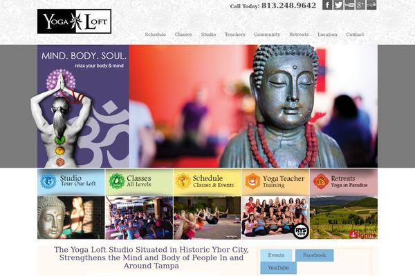 yogaloft theme websites examples