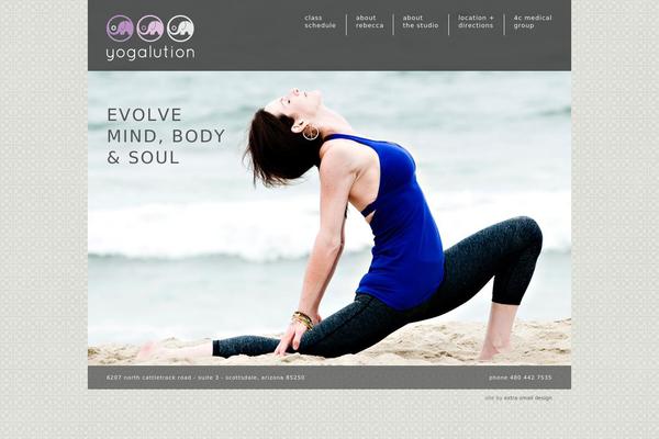 yogalutionstudio.com site used Yogalution