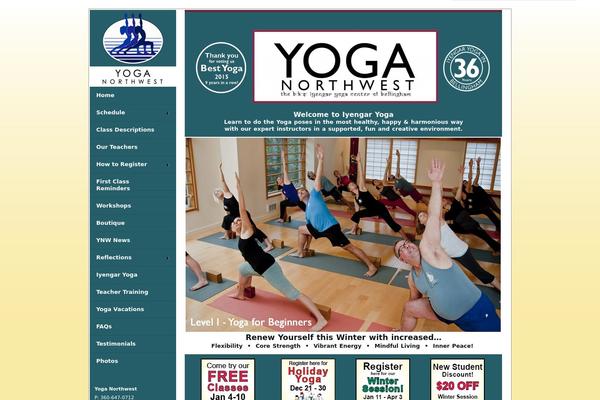 yoganorthwest.com site used Wp_yoganw_v2