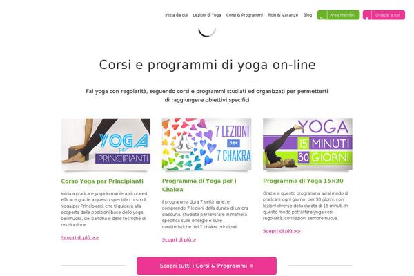 yoganride.com site used Yoganride