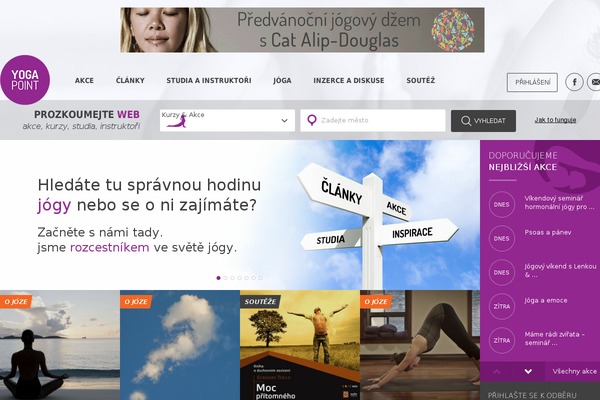 yogapoint.cz site used Yogapoint