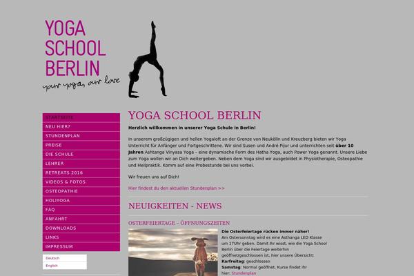 yogaschoolberlin.de site used Ysb