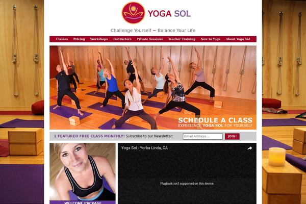 yogasolstudio.com site used Yogasol-2014