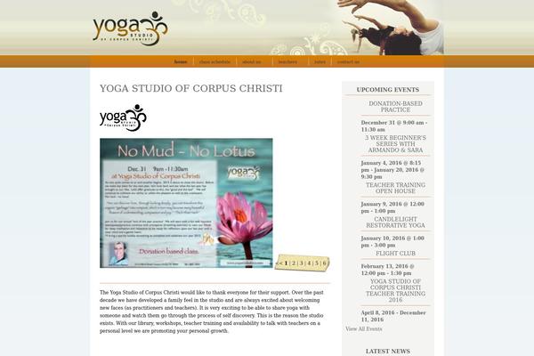 yogastudioofcc.com site used Blissful_blog