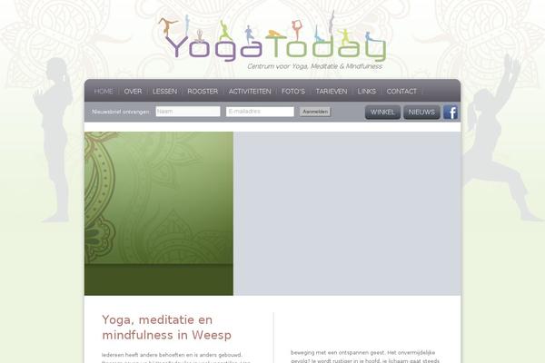 yogatoday.nl site used Yogatoday