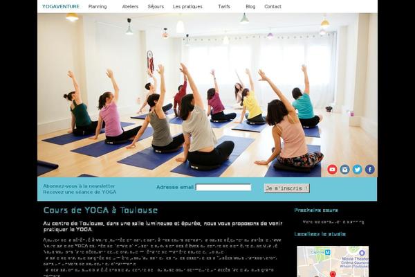 yogaventure.fr site used Yogaventure