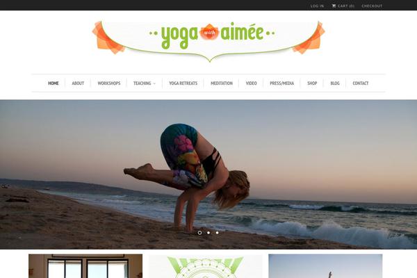 yogawithaimee.com site used Yoga
