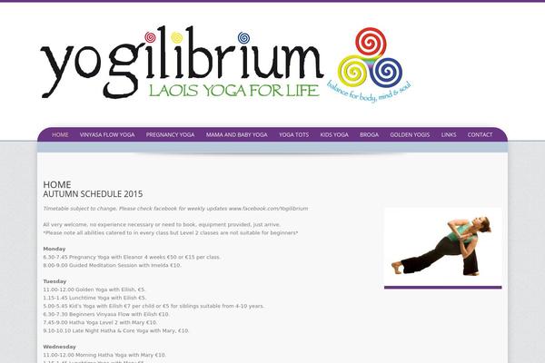 yogilibrium.com site used Preference Lite