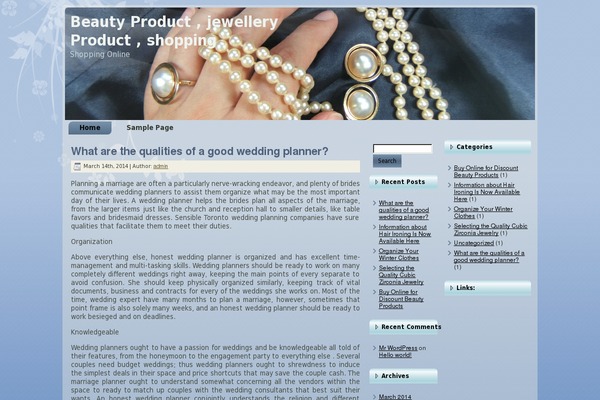 jewels theme websites examples