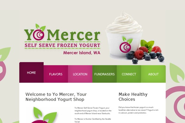 yomercer.com site used Theme1221