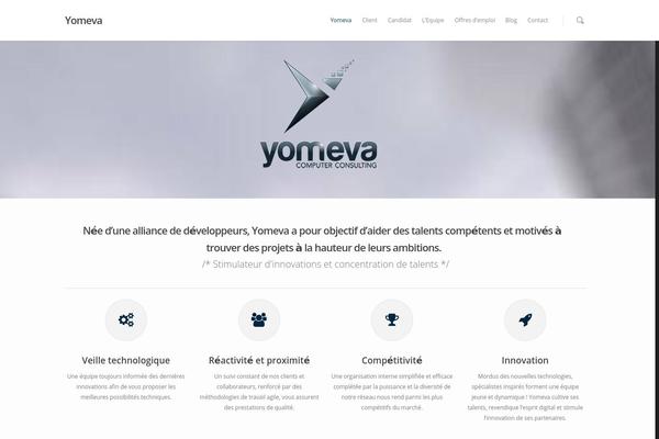 yomeva.com site used Salient
