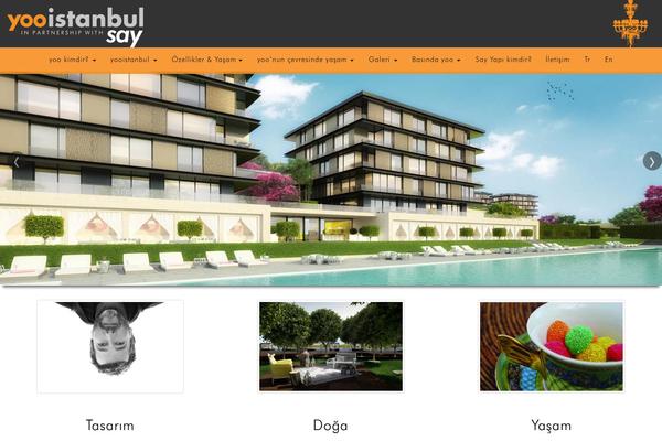 yooistanbul.com site used Yoo