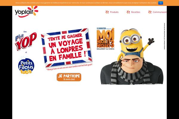 yoplait.fr site used T-yoplaitfr