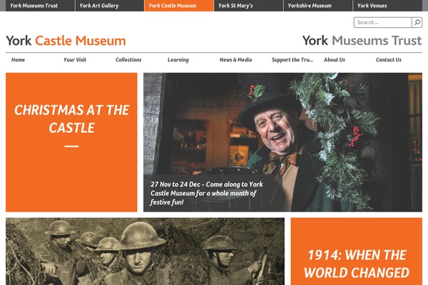 yorkcastlemuseum.org.uk site used Museumtrust
