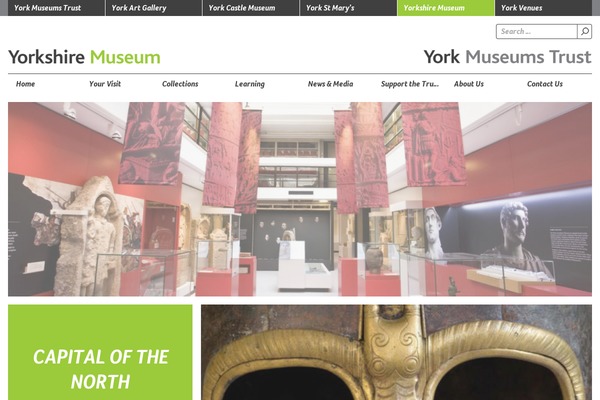 yorkshiremuseum.org.uk site used Museumtrust