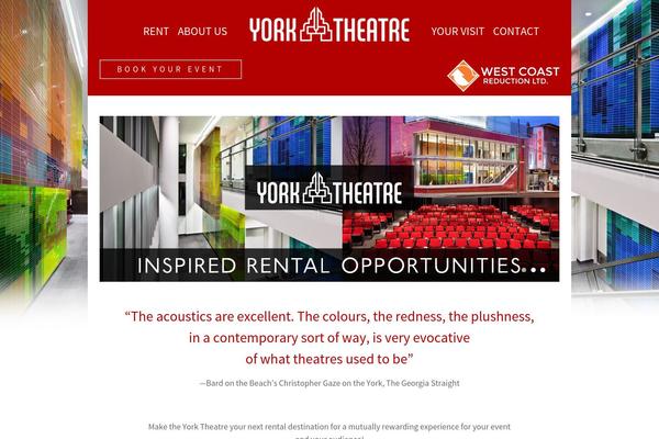 yorktheatre.ca site used York-theatre