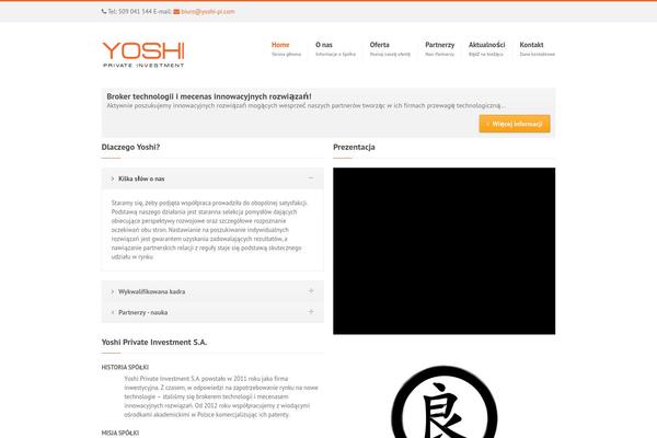 yoshi-pi.com site used Yoshi