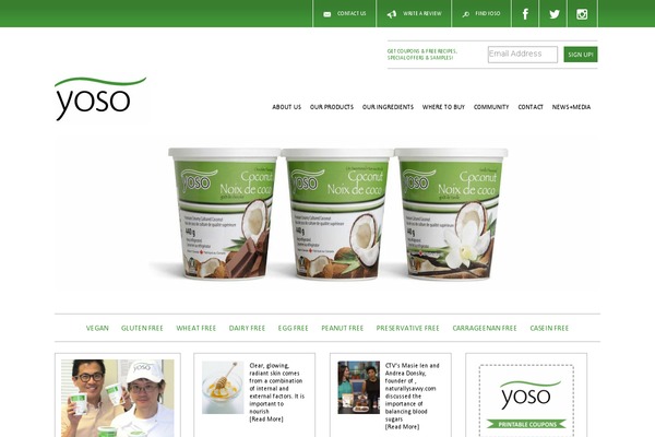yoso.ca site used Yoso