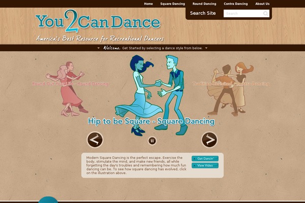 you2candance.com site used Arts