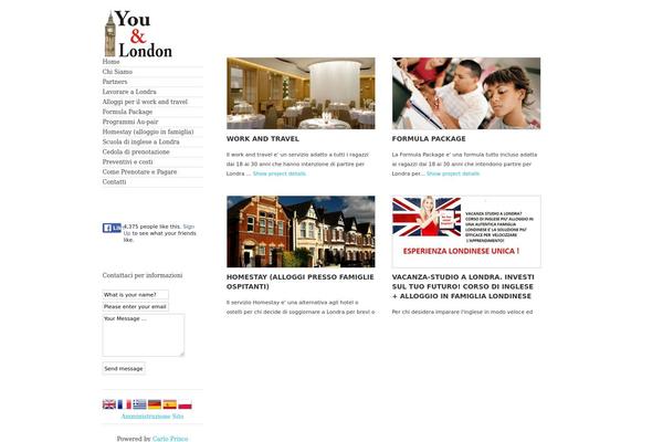 youandlondon.com site used Bluebubble