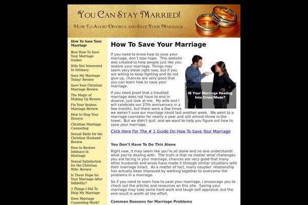 youcanstaymarried.com site used Affiloblueprint_theme_1.0