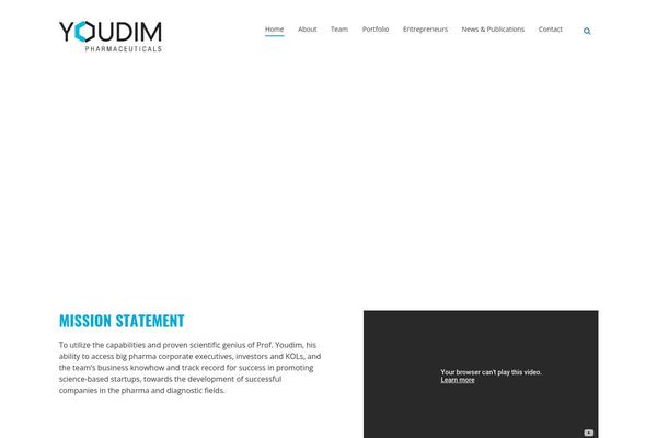 youdim.com site used Hood-theme