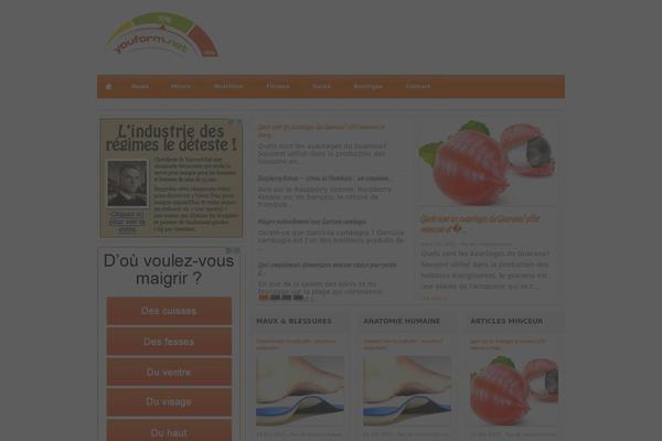 Felici theme site design template sample