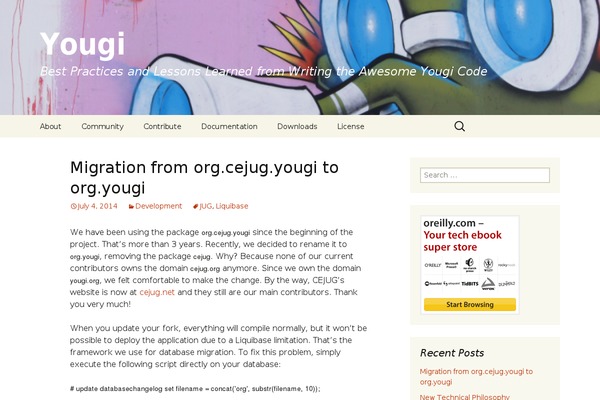 Twenty Thirteen theme site design template sample