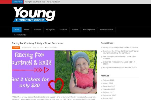 youngdashboard.com site used Maggie-lite