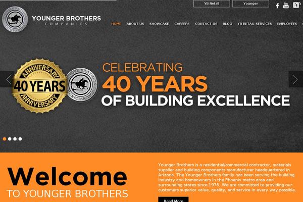 youngerbrothers.com site used Avada