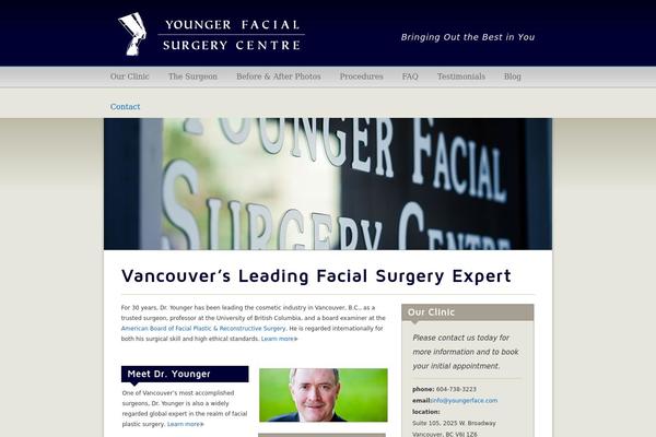 youngerface.com site used Younger