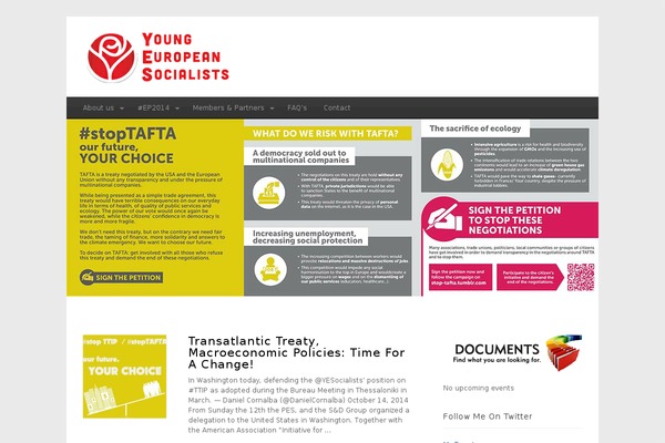 youngsocialists.eu site used Iw_theme