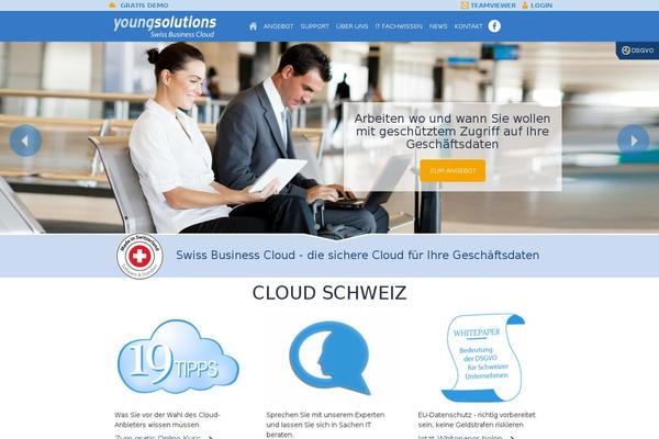 youngsolutions.ch site used Young