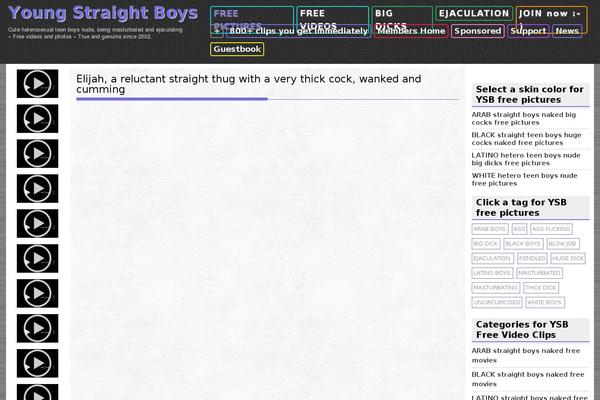 youngstraightboys.com site used Infinite Photography