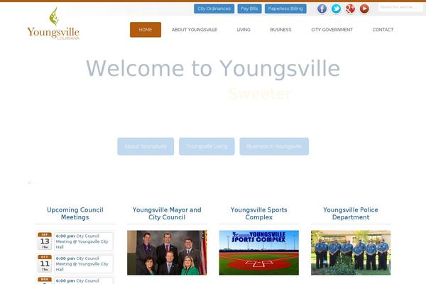 youngsville.us site used City-of-youngsville
