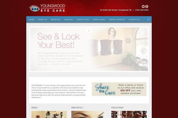 Alyeska theme site design template sample