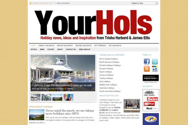 your-hols.com site used Advanced Newspaper