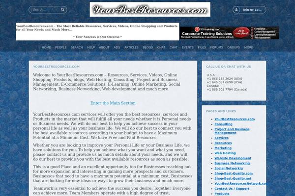 Storefront theme site design template sample